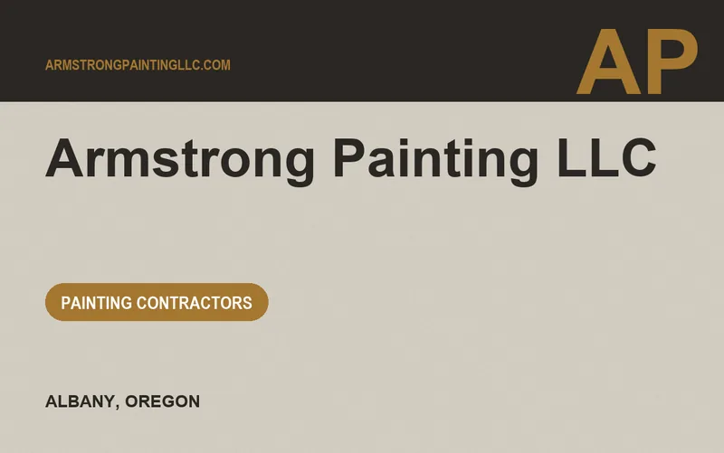 Armstrong Painting LLC in Albany, Oregon