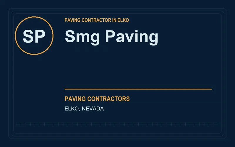 SMG PAVING in Elko, Nevada