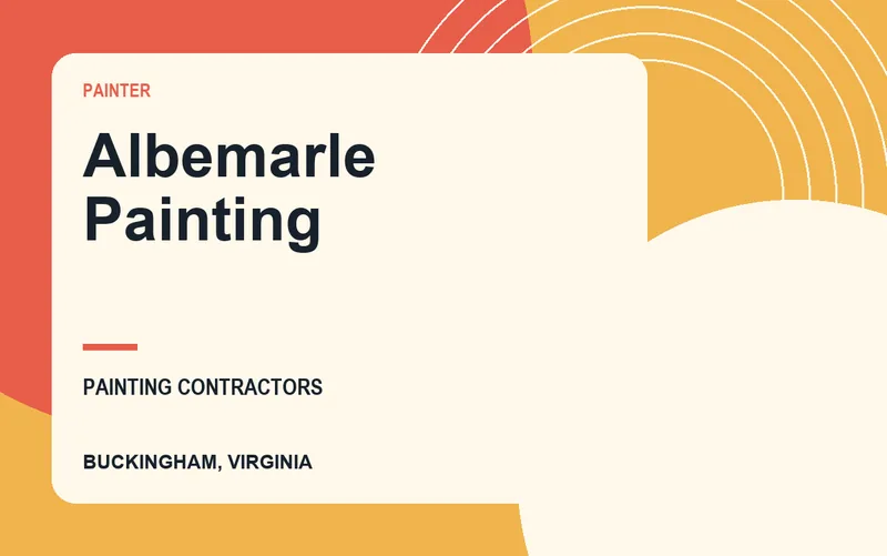 Albemarle Painting in Buckingham, Virginia