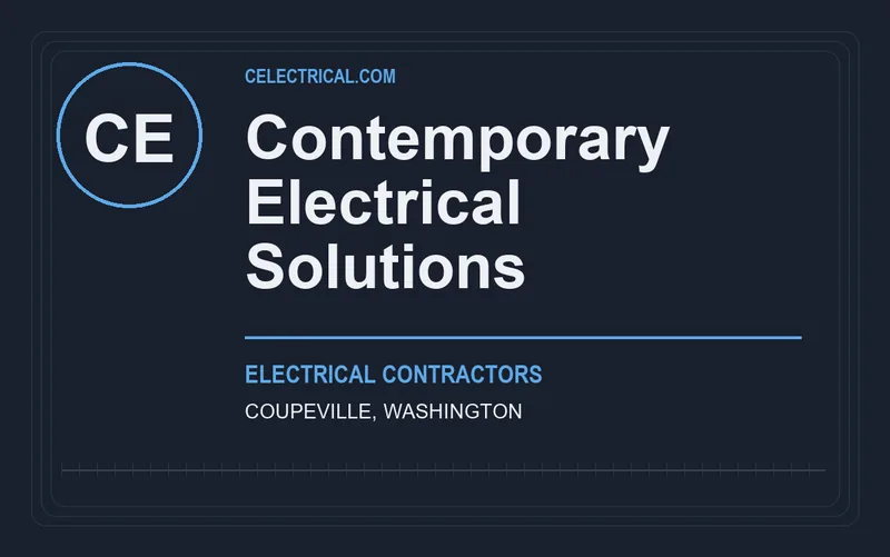 Contemporary Electrical Solutions in Coupeville, Washington