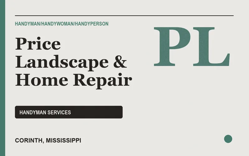 Price Landscape & Home Repair in Corinth, Mississippi