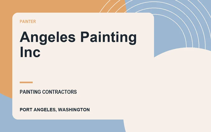 Angeles Painting Inc in Port Angeles, Washington