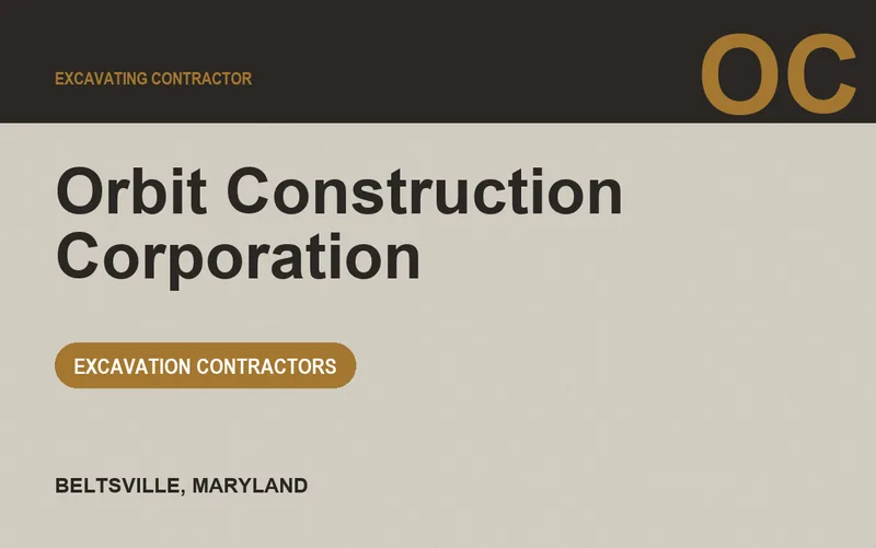Orbit Construction Corporation in Beltsville, Maryland