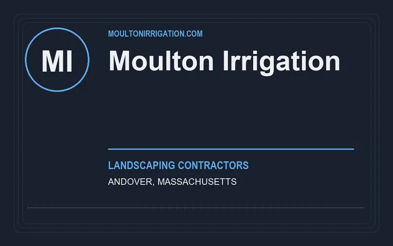 Moulton Irrigation in Andover, Massachusetts
