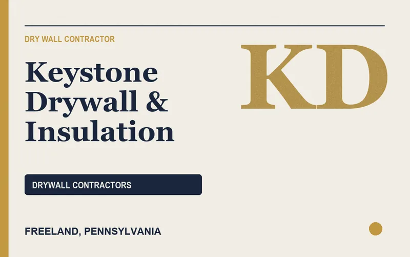 Keystone Drywall & Insulation in Freeland, Pennsylvania