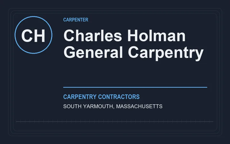 Charles Holman General Carpentry in South Yarmouth, Massachusetts
