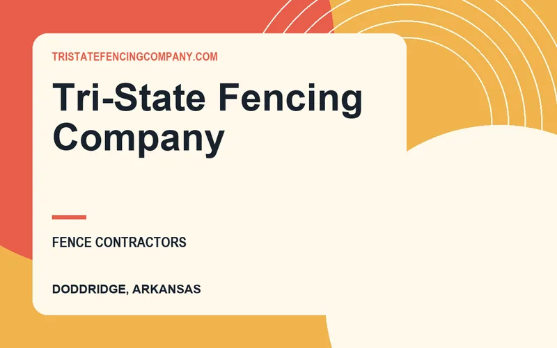 Tri-State Fencing Company in Doddridge, Arkansas
