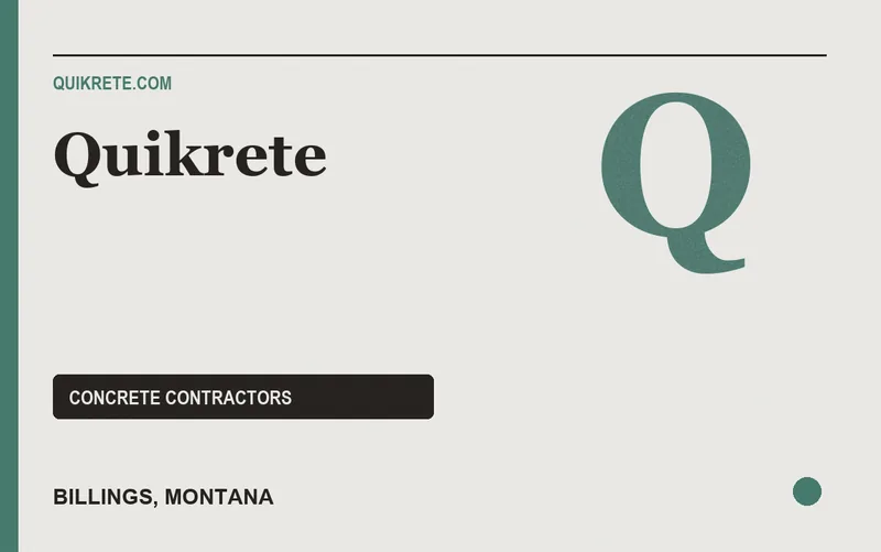 QUIKRETE in Billings, Montana