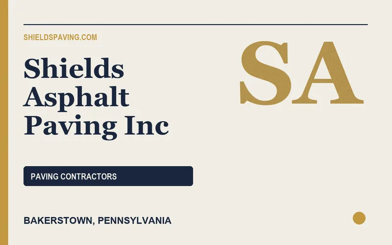 Shields Asphalt Paving Inc in Bakerstown, Pennsylvania
