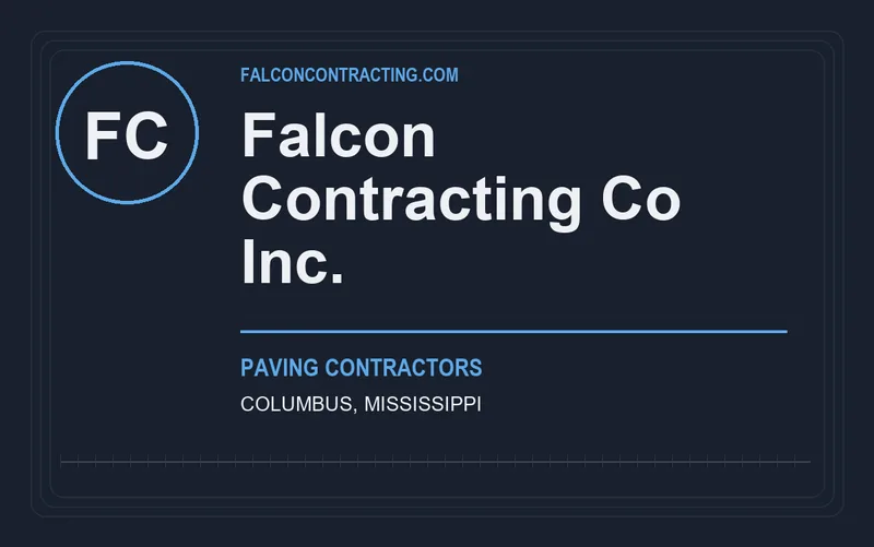 Falcon Contracting Co Inc. in Columbus, Mississippi