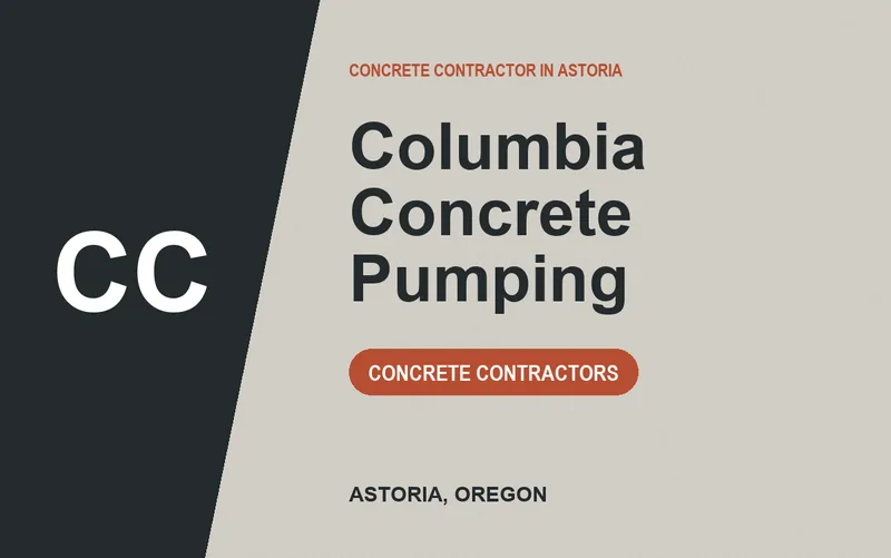 Columbia Concrete Pumping in Astoria, Oregon