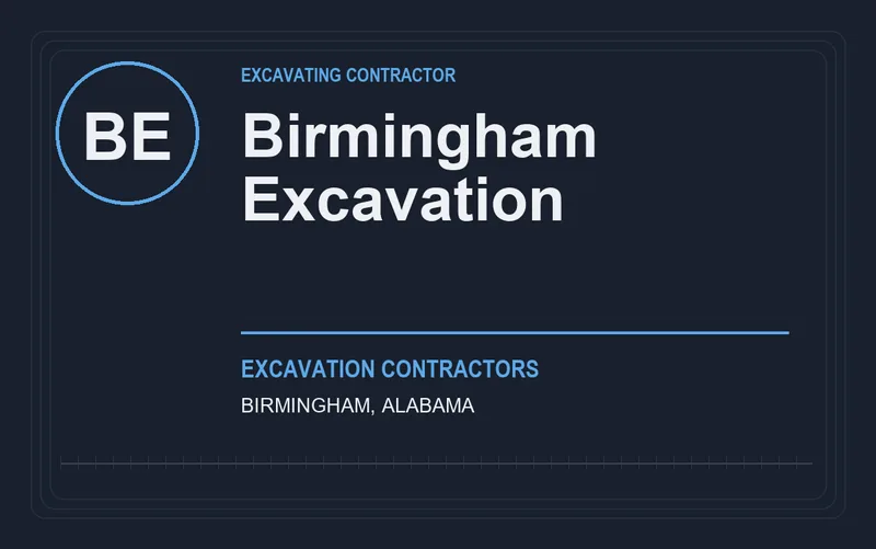 Birmingham Excavation in Birmingham, Alabama