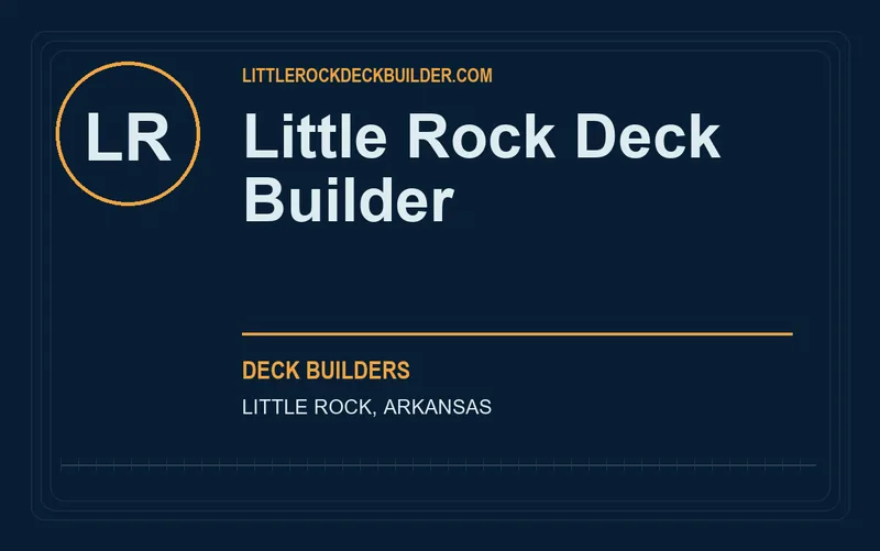 Little Rock Deck Builder in Little Rock, Arkansas
