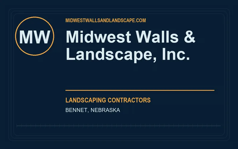 Midwest Walls & Landscape, Inc. in Bennet, Nebraska