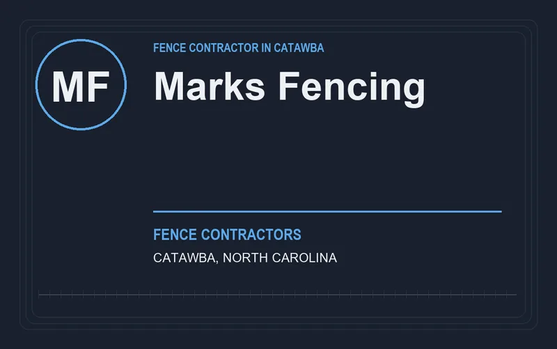Marks Fencing in Catawba, North Carolina