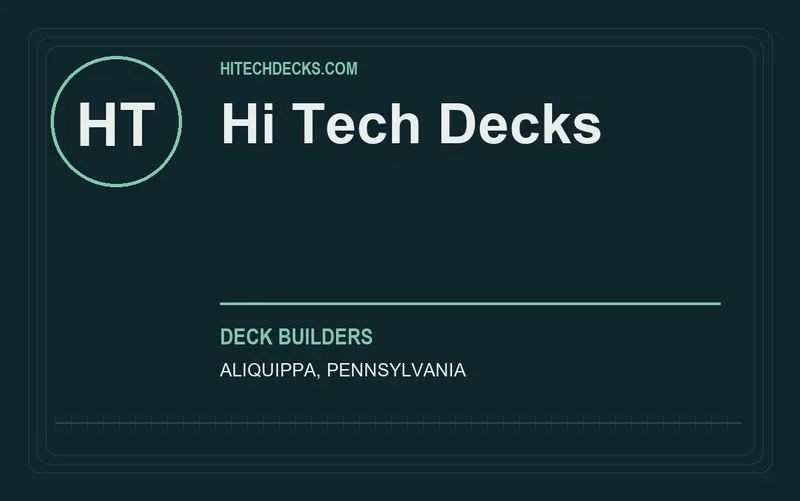 Hi Tech Decks in Aliquippa, Pennsylvania