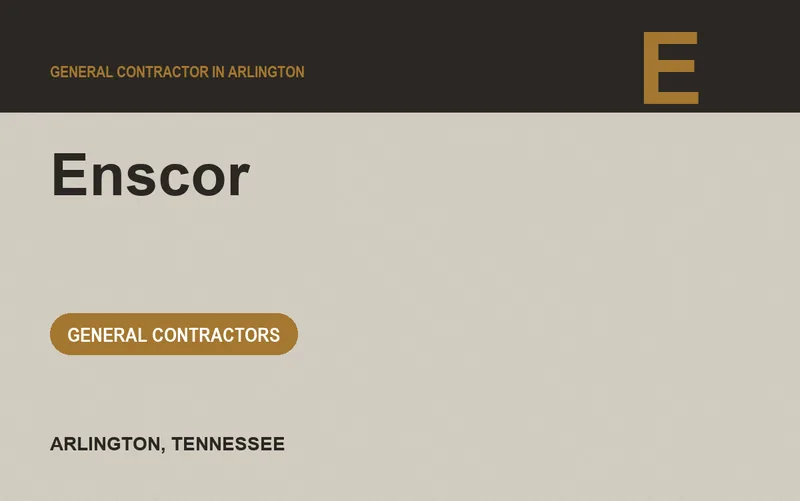 ENSCOR in Arlington, Tennessee