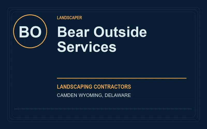 Bear Outside Services in Camden Wyoming, Delaware