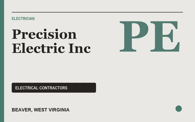 Precision Electric Inc in Beaver, West Virginia