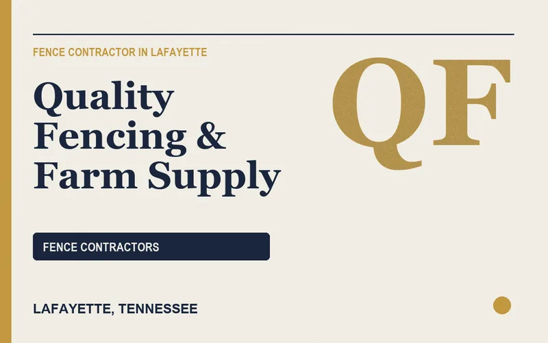 Quality Fencing & Farm Supply in Lafayette, Tennessee