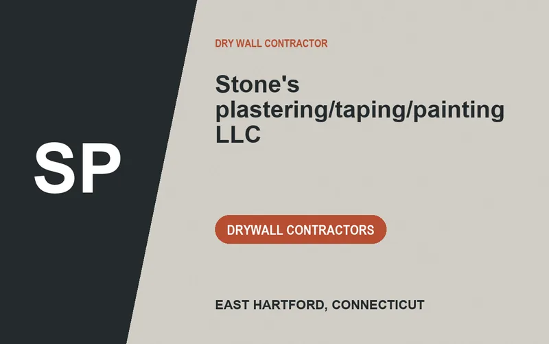 Stone's plastering/taping/painting LLC in East Hartford, Connecticut