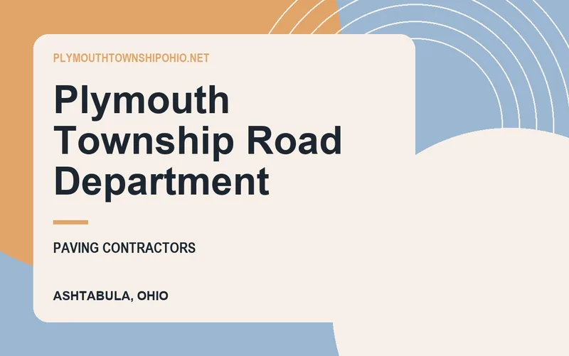 Plymouth Township Road Department in Ashtabula, Ohio