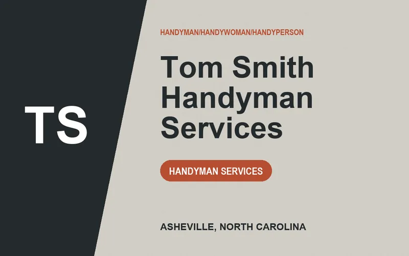 Tom Smith Handyman Services in Asheville, North Carolina