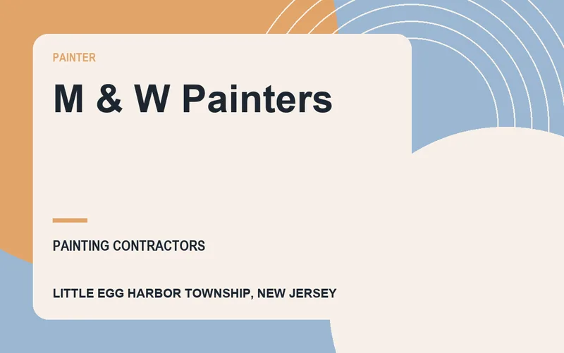 M & W Painters in Little Egg Harbor Township, New Jersey