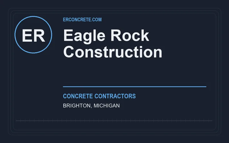 Eagle Rock Construction in Brighton, Michigan