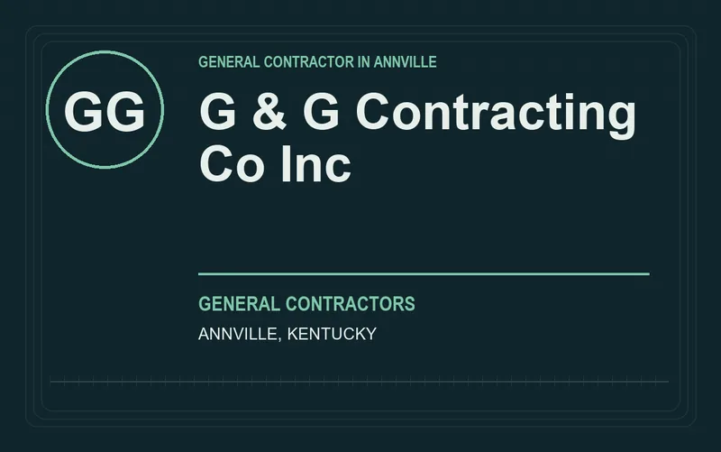 G & G Contracting Co Inc in Annville, Kentucky