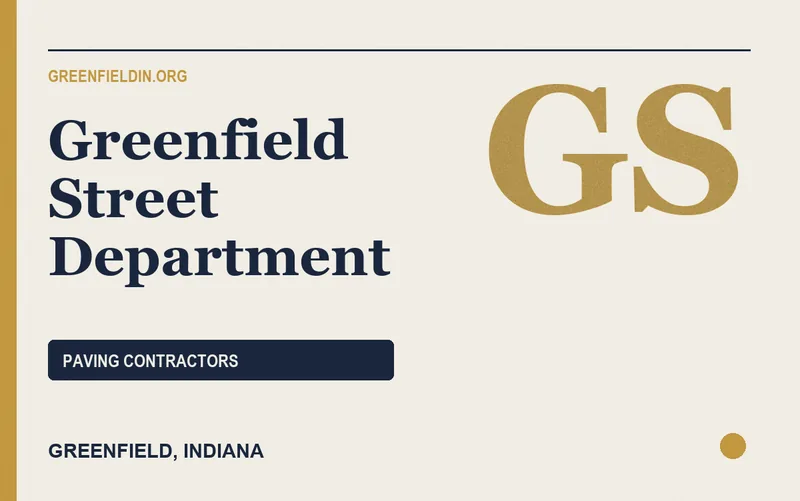 Greenfield Street Department in Greenfield, Indiana