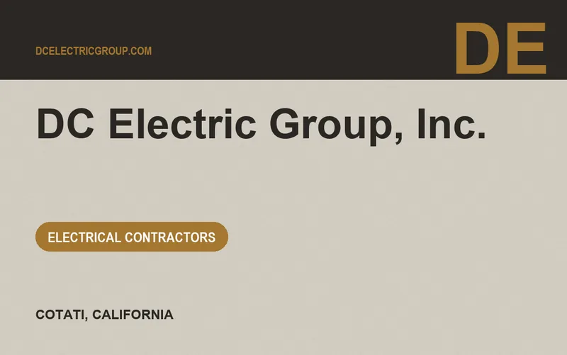 DC Electric Group, Inc. in Cotati, California