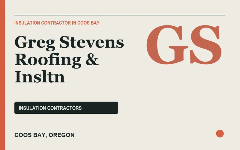 Greg Stevens Roofing & Insltn in Coos Bay, Oregon