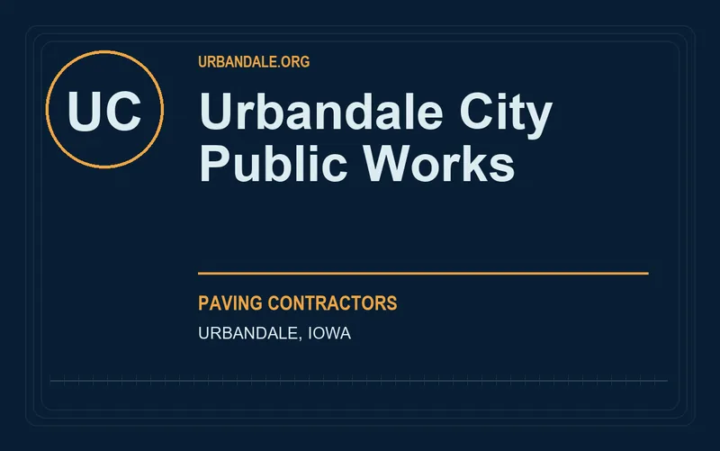 Urbandale City Public Works in Urbandale, Iowa