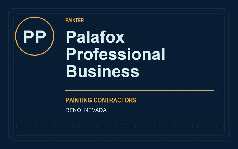 Palafox Professional Business in Reno, Nevada
