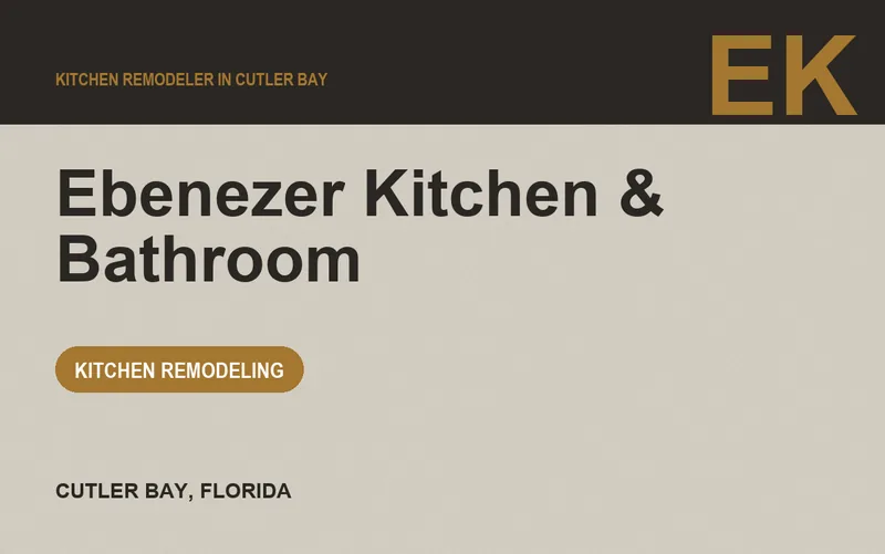Ebenezer Kitchen & Bathroom in Cutler Bay, Florida