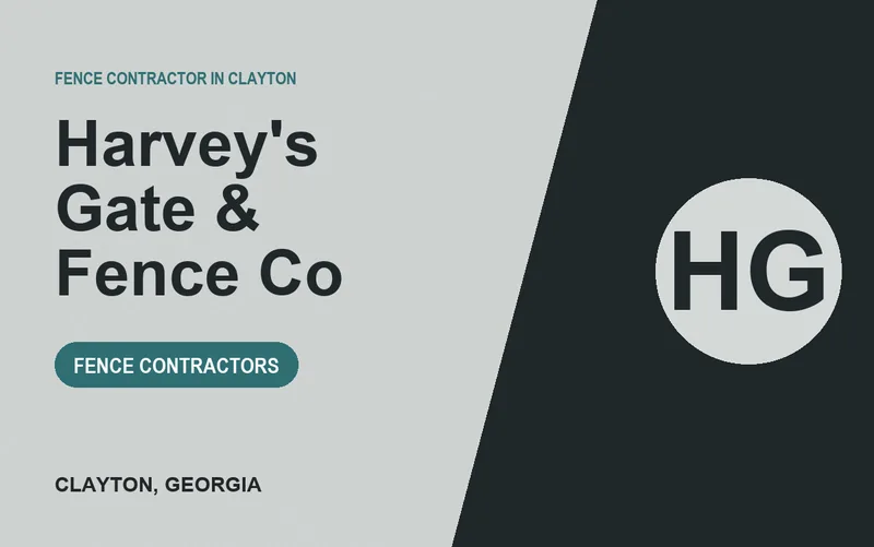 Harvey's Gate & Fence Co in Clayton, Georgia