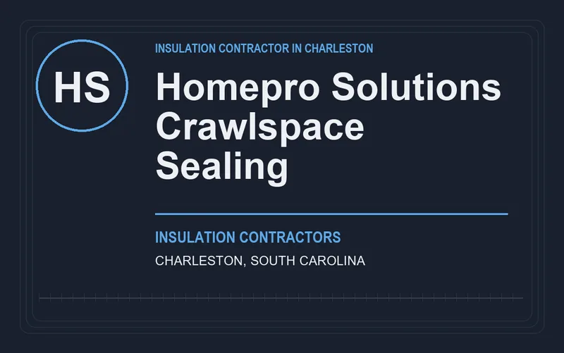 Homepro Solutions Crawlspace Sealing in Charleston, South Carolina