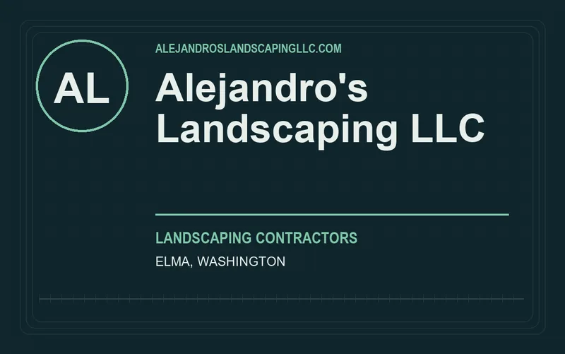 Alejandro's Landscaping LLC in Elma, Washington
