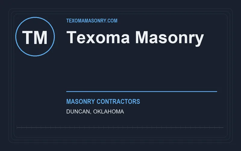 Texoma Masonry in Duncan, Oklahoma