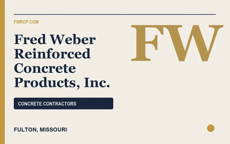Fred Weber Reinforced Concrete Products, Inc. in Fulton, Missouri