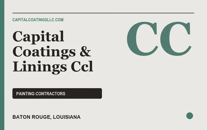 Capital Coatings & Linings Ccl in Baton Rouge, Louisiana