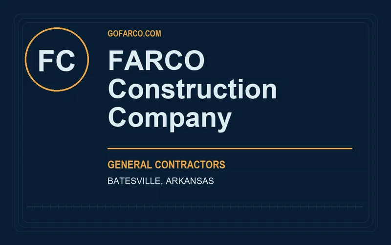 FARCO Construction Company in Batesville, Arkansas