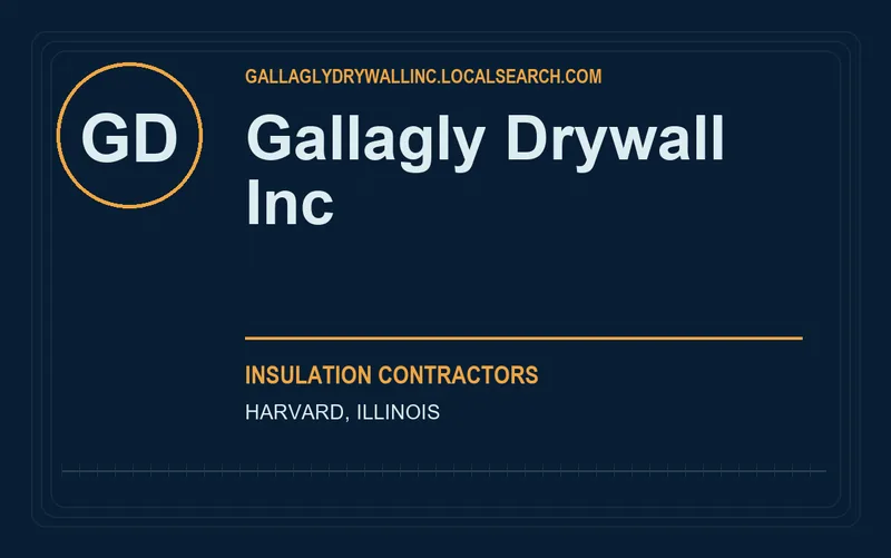 Gallagly Drywall Inc in Harvard, Illinois