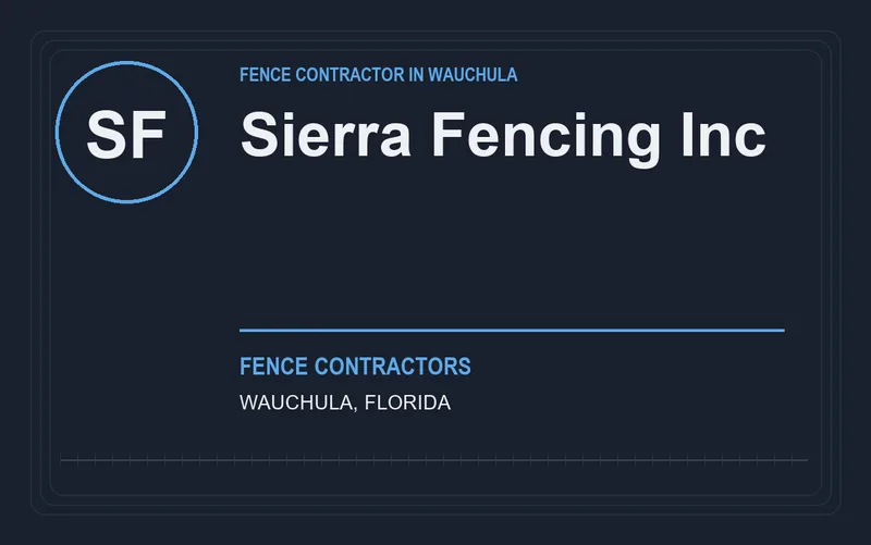 Sierra Fencing Inc in Wauchula, Florida