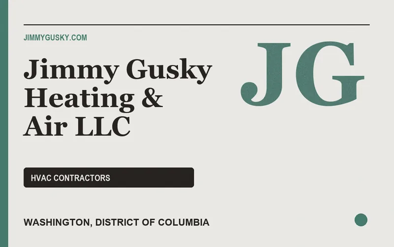 Jimmy Gusky Heating & Air LLC in Washington, District of Columbia