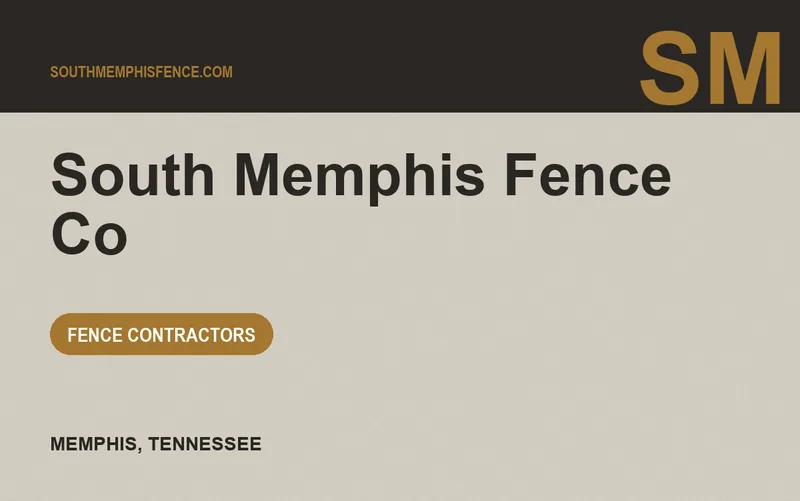 South Memphis Fence Co in Memphis, Tennessee