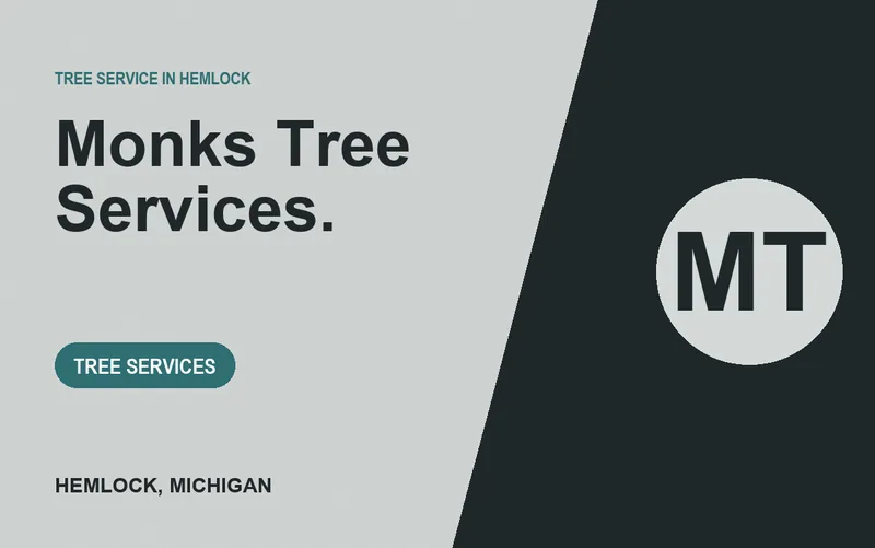 Monks Tree Services. in Hemlock, Michigan