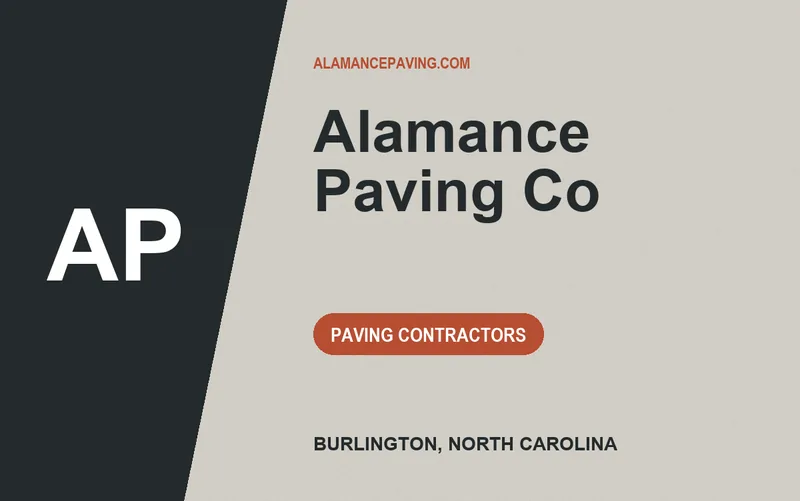 Alamance Paving Co in Burlington, North Carolina