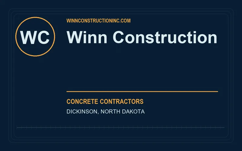 Winn Construction in Dickinson, North Dakota